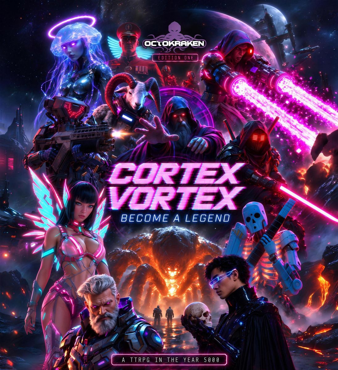 Cortex Vortex Edition 1 cover art
