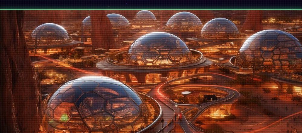 The dome cities of Terra Sol