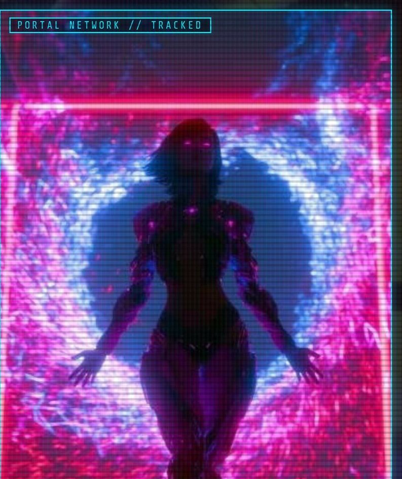 A vortex gate, the portal network of Terra Sol