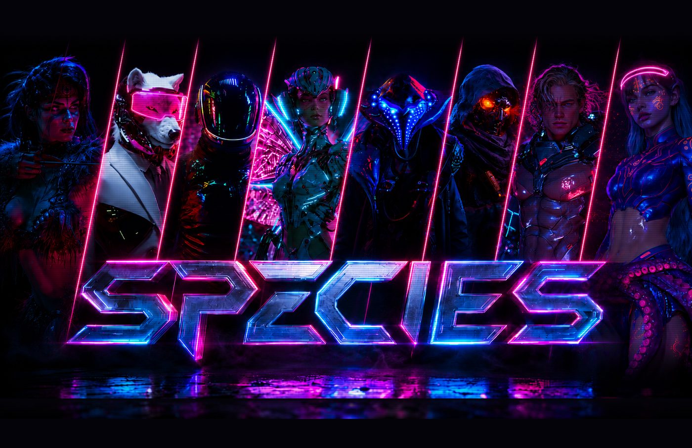 The playable species of Cortex Vortex